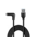 Lindy 0.5m USB 3.2 Type A To C Cable, 90? R/angle 10Gbps