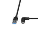 Lindy 0.5m USB 3.2 Type A To C Cable, 90? R/angle 10Gbps