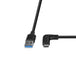 Lindy 0.5m USB 3.2 Type A To C Cable, 90? R/angle 10Gbps