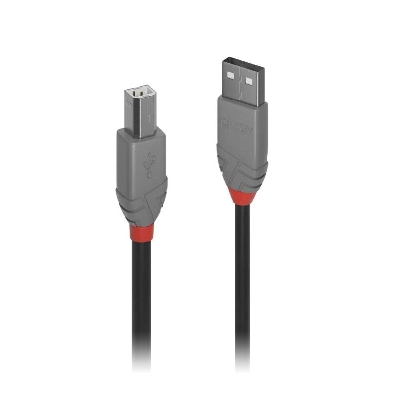 Lindy 7.5m Usb2 A-B Cable Al