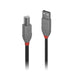 Lindy 10m USB 2 A To B Anthracite