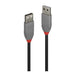Lindy 0.2m USB 2.0 Type A To A Cable Anthra Line