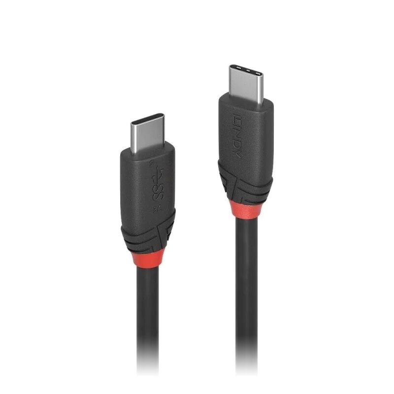 Lindy 1m Type C Cable 3A Bl