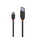 Lindy .5m USB C-A 3A Cable Bl