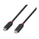 Lindy 2m Usb4 240W Type C Cable Black Line