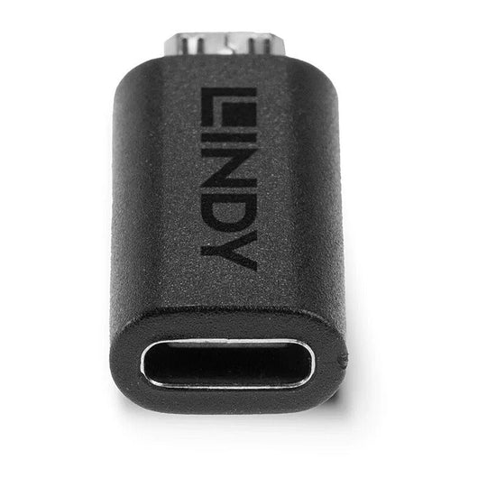 Lindy USB 2.0 Adapter Type Micro-B Male To C Female