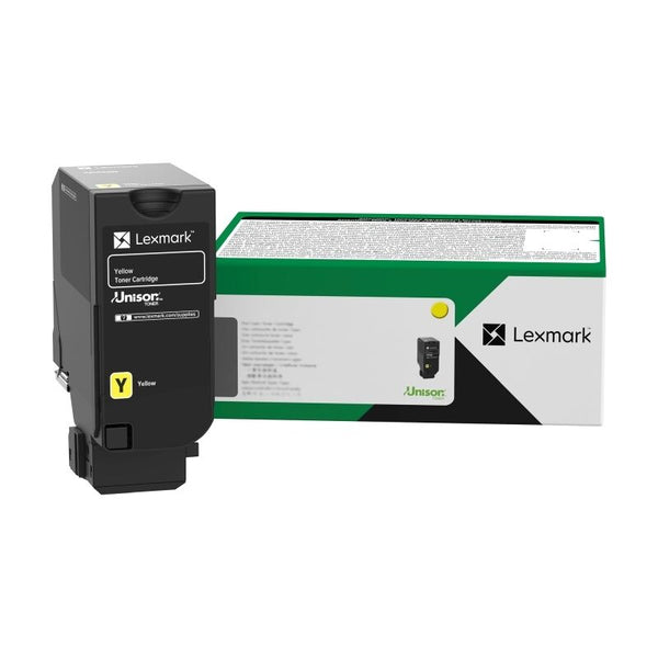 Lexmark 71C1HY0 High Yield Yellow Toner