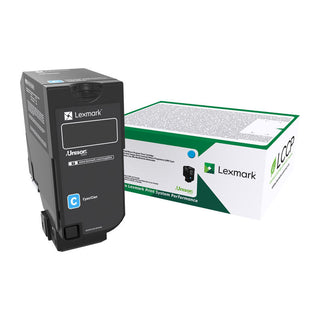 Lexmark 74C6HC0 High Yield Cyan Toner