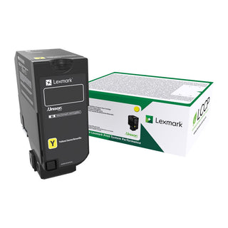 Lexmark 74C6HY0 High Yield Yellow Toner