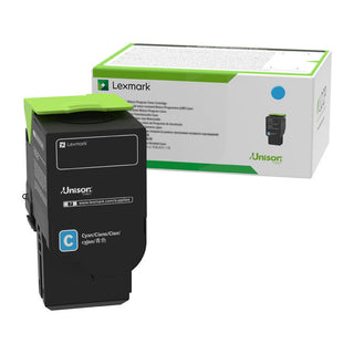 Lexmark 78C6XCE Extra High Yield Cyan Toner