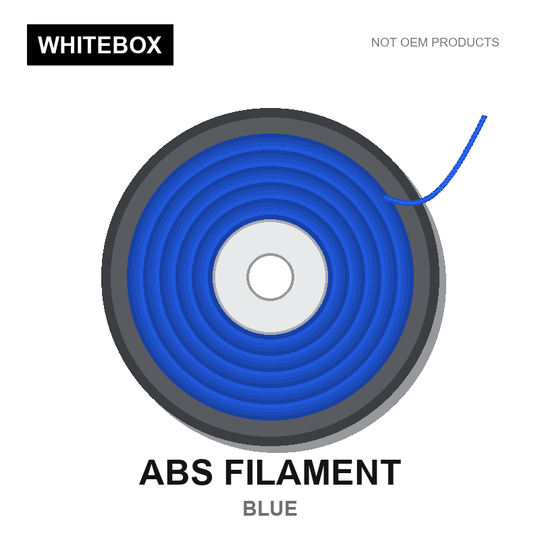 WBFIL M3DF-ABS-BLUE — Whitebox ABS 3D printer filament Blue