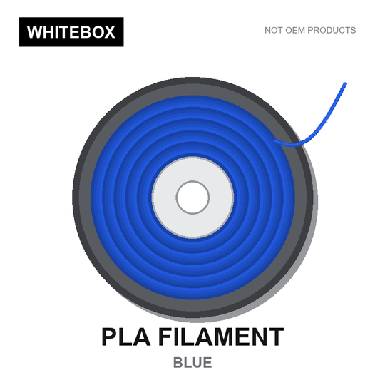 WBFIL M3DF-PLA-BLUE — Whitebox PLA 3D printer filament Blue