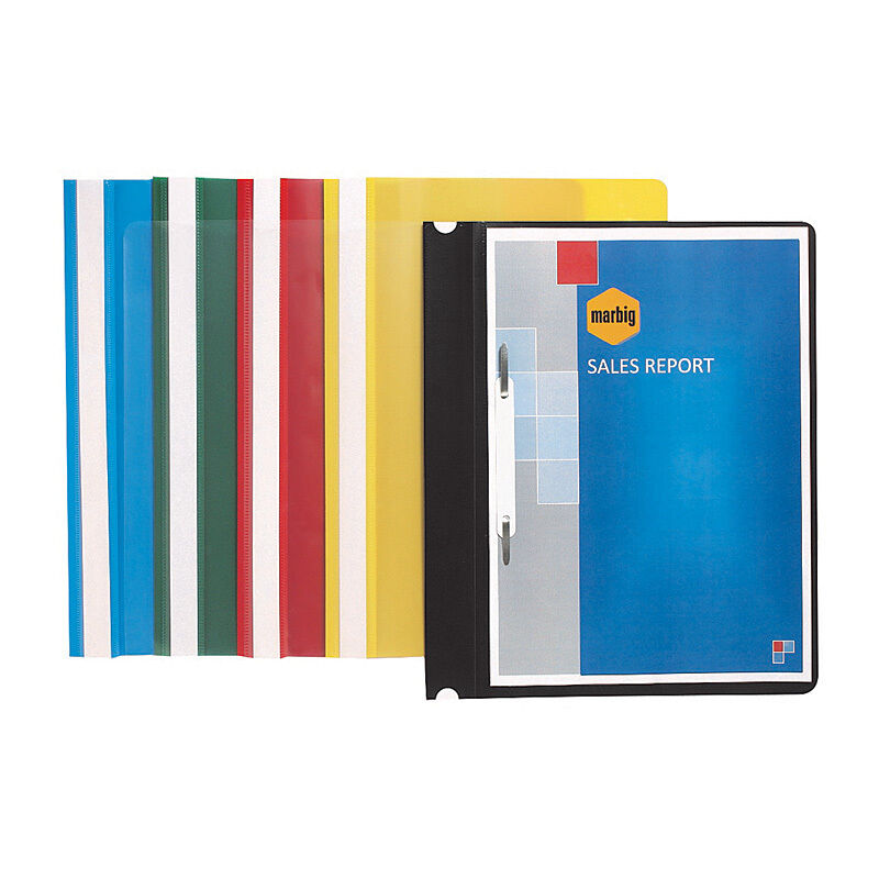 Marbig File A4 Flat Economy Ylw