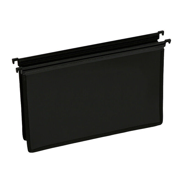 Marbig S/fil Heavy Duty X-Cap Foolscap Black Pack Of 5