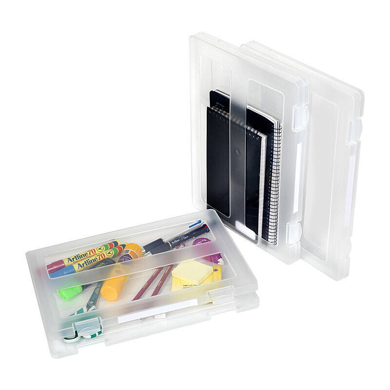 Marbig Plastic Clear Case A4 W/clip