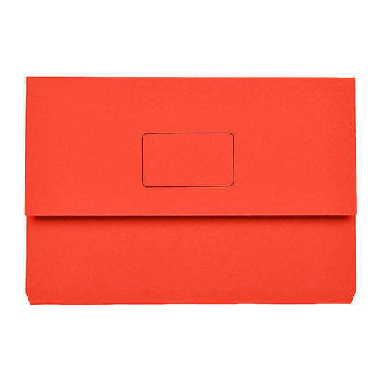 Marbig Wallet Foolscap Slim Pick Red