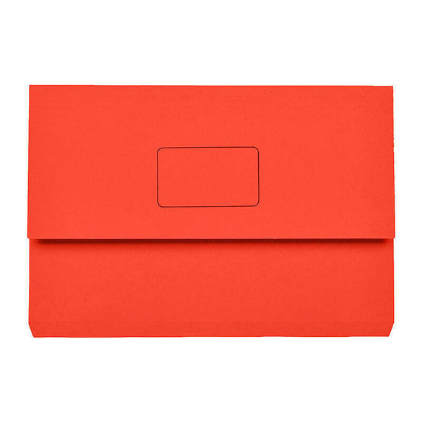 Marbig Wallet Foolscap Slim Pick Red