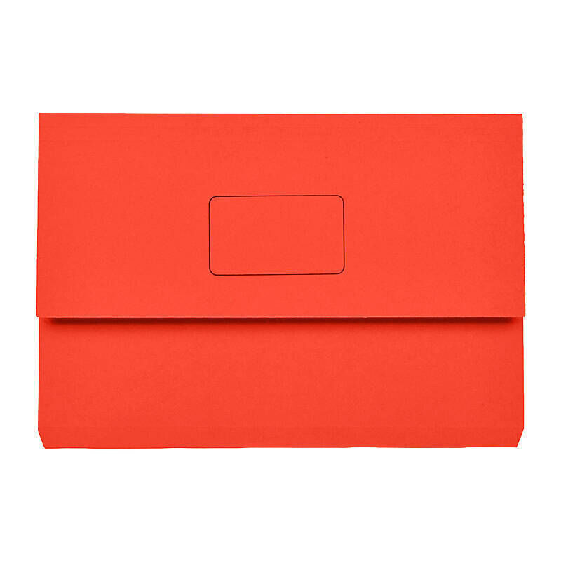 Marbig Wallet Foolscap Slim Pick Red