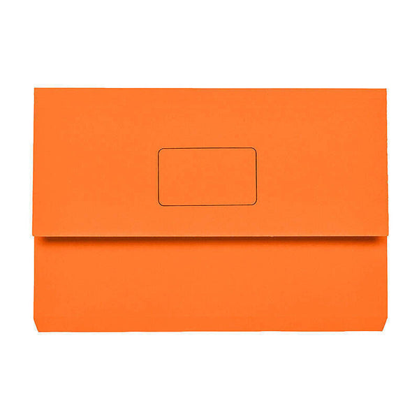 Marbig Wallet Foolscap Slim Pick Orange