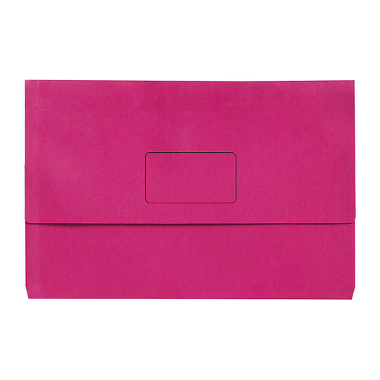 Marbig Wallet Foolscap Slim Pick Pink