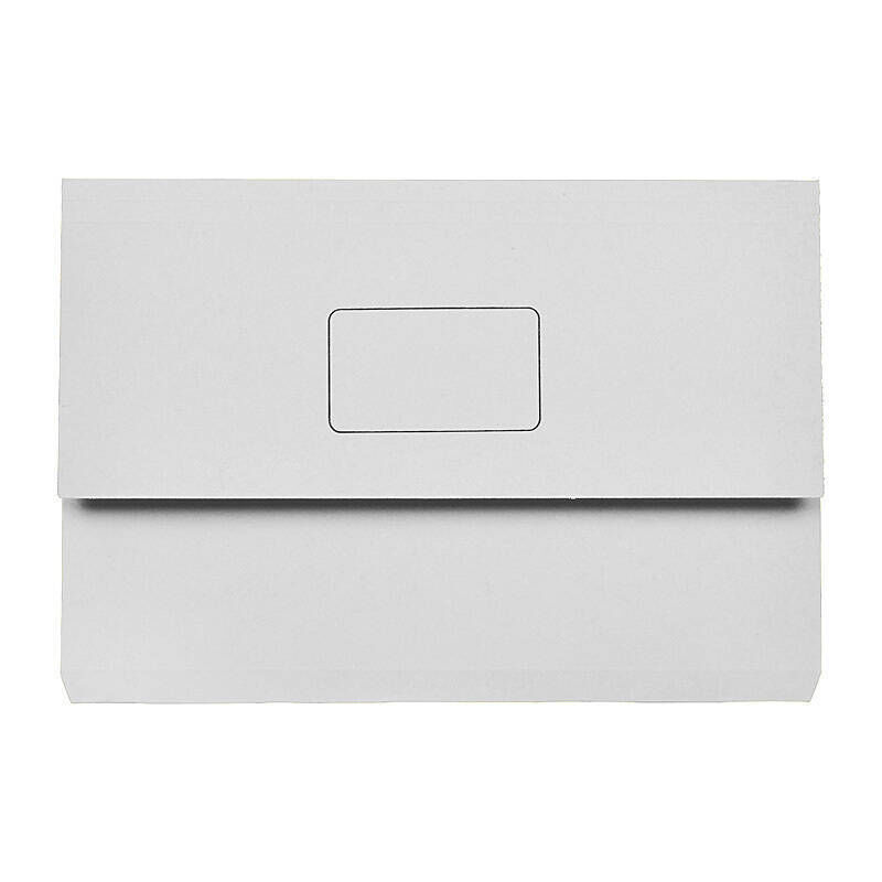 Marbig Wallet Foolscap Slim Pick Grey