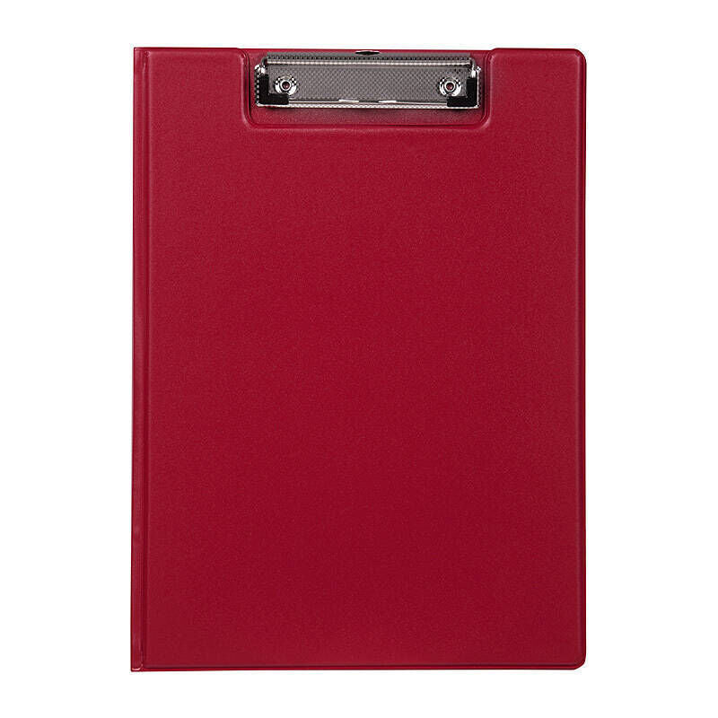 Marbig Clip Folder Polypropylene A4 Red