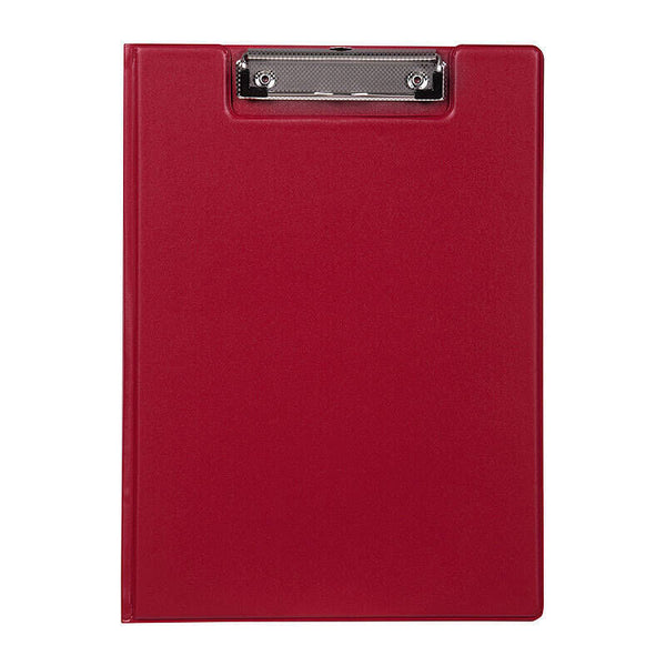 Marbig Clip Folder Polypropylene A4 Red