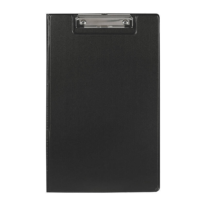 Marbig Clip Folder Polypropylene Foolscap Black