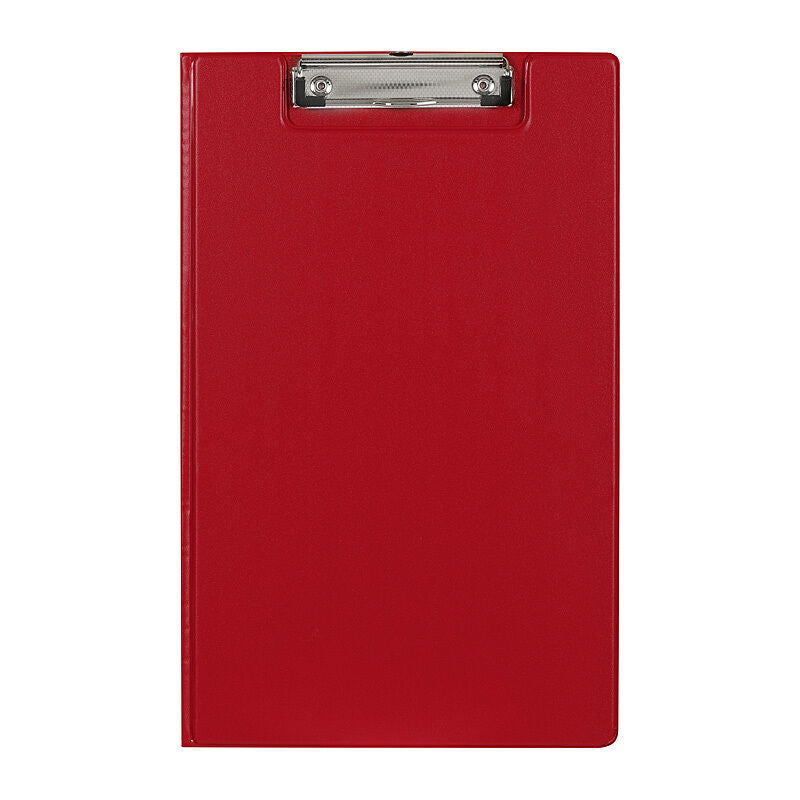 Marbig Clip Folder Polypropylene Foolscap Red