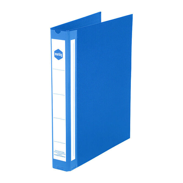 Marbig Ring Binder Dlxa4 25mm4D Pe Blue