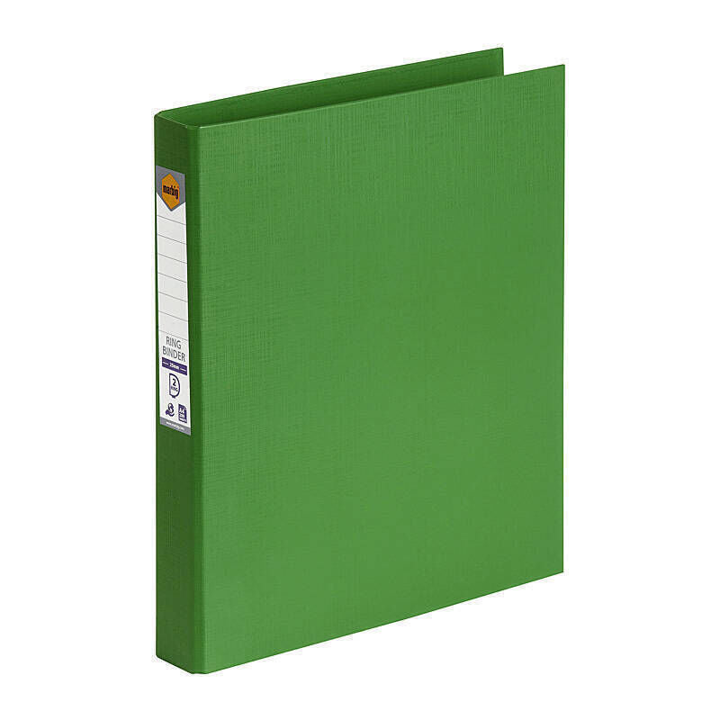 Marbig Pe Linen Binder 2D 25mm Green