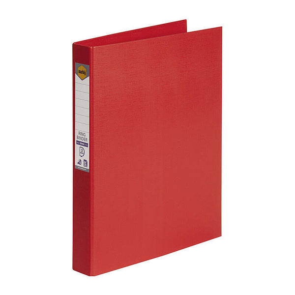 Marbig Pe Linen Binder 3D 25mm Red