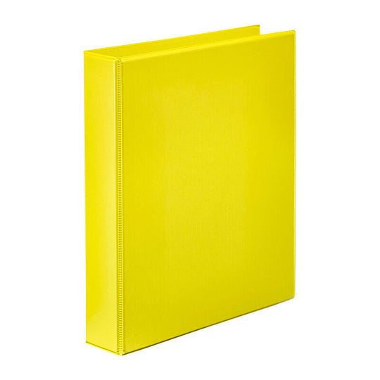 Marbig Insert Binder Clear View A4 2Dr 25mm Yellow
