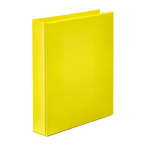 Marbig Insert Binder Clear View A4 2Dr 25mm Yellow