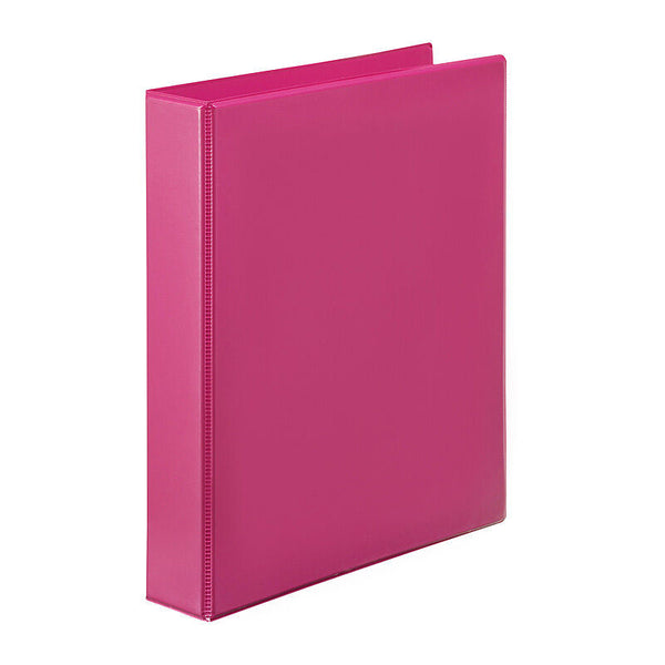 Marbig Insert Binder Clear View A4 2Dr 25mm Pink
