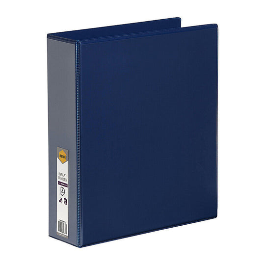 Marbig Insert Binder Clear View A4 2Dr 50mm Blue