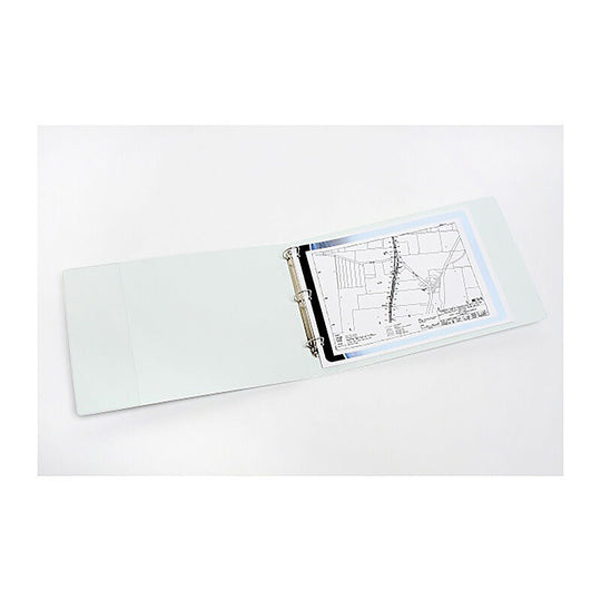 Marbig Ring Binder Clear View A3 L/sc 3D 32mm