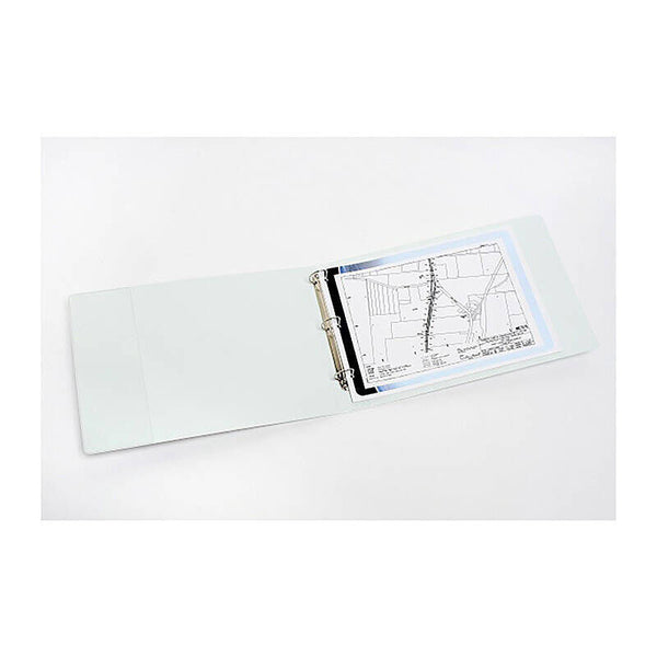 Marbig Ring Binder Clear View A3 L/sc 3D 50mm