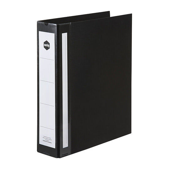 Marbig Ring Binder Dx A4 50mm 4D Pe Black