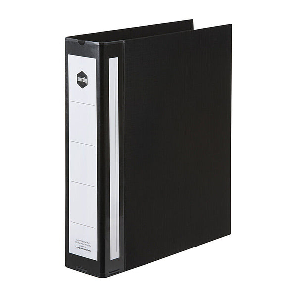 Marbig Ring Binder Dx A4 50mm 4D Pe Black