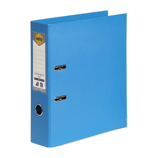 Marbig Pe Lever Arch A4 Sky Blue