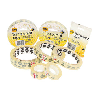 Marbig Tape Office 12mm X33m(25.4mm Core) Transp