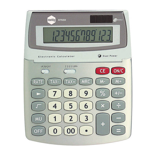 Marbig Calculator Desktop 12 Digit Gst