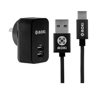 Moki C Syncharge Cable & Wall