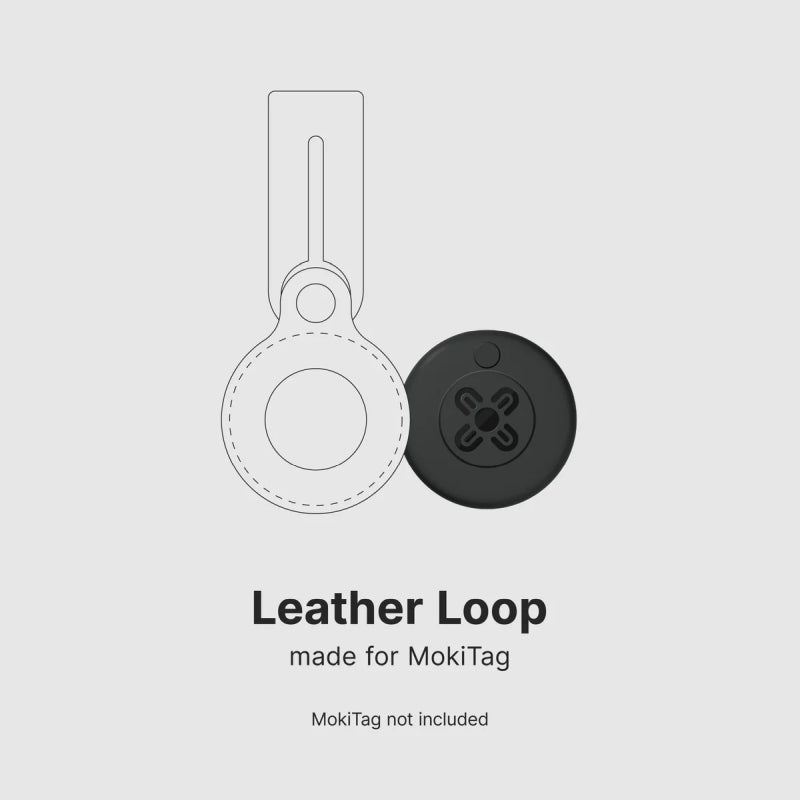 Moki Leather Loop For Mokitag
