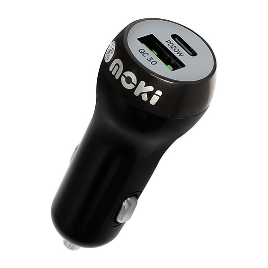Moki Car Charger Pd Type-C Qc
