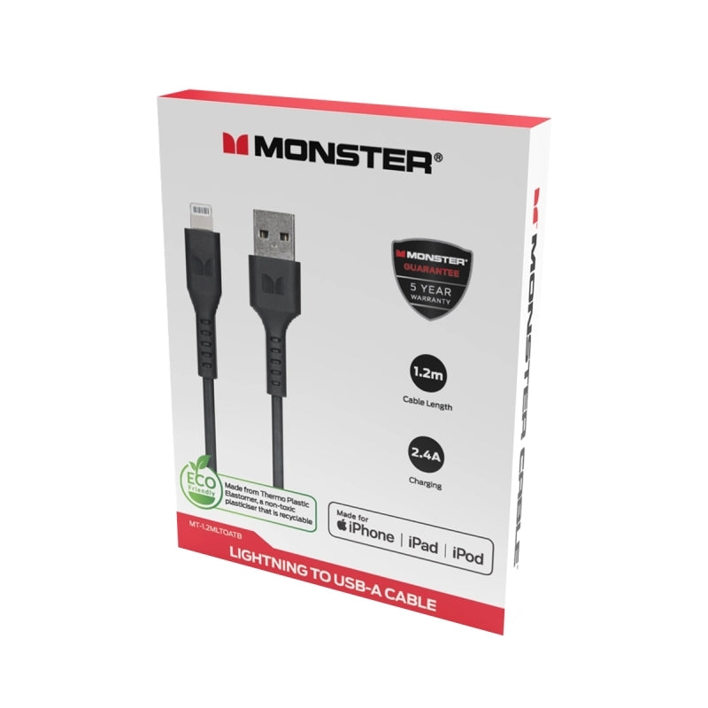 Monster 1.2M Ltg-A Tape Cable B