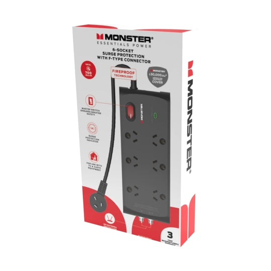AC Outlets: 6