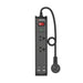 Monster 2-Port Surge+usb Black