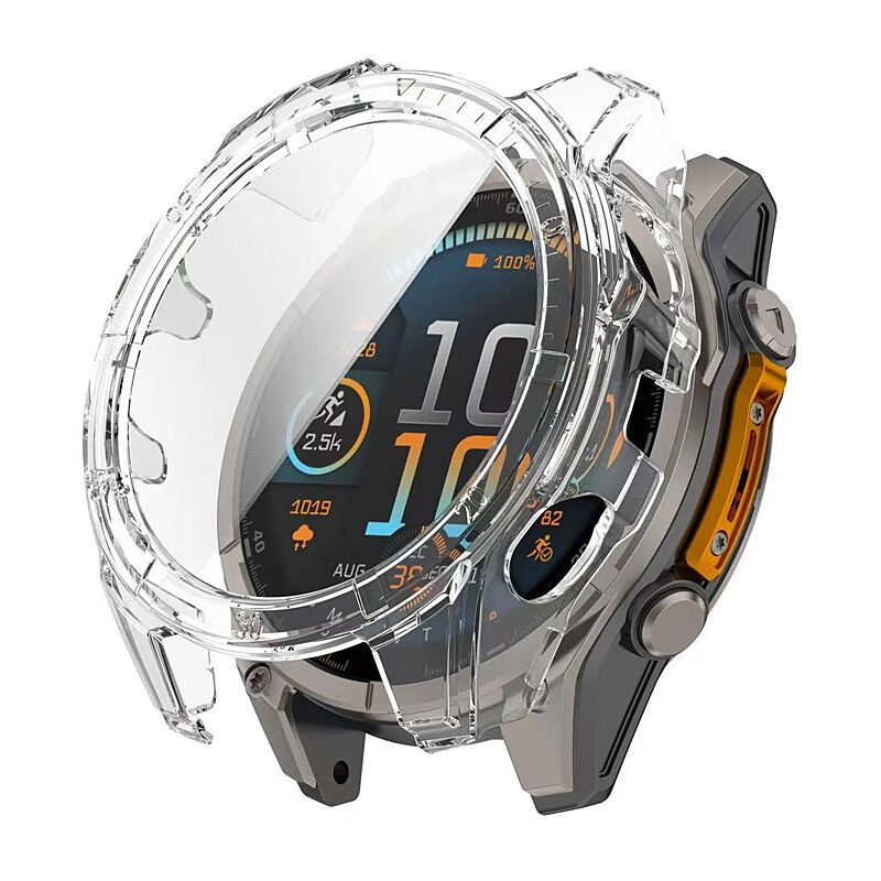 Garmin Fenix 8 Clear Watch Case With Glass Screen -43mm